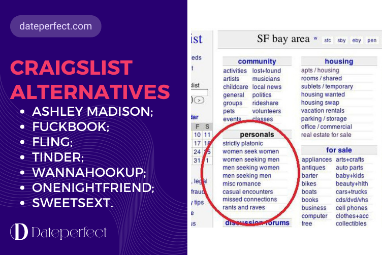 The CraigList Personals Is Dead. Hail To CraigsList Alternatives!