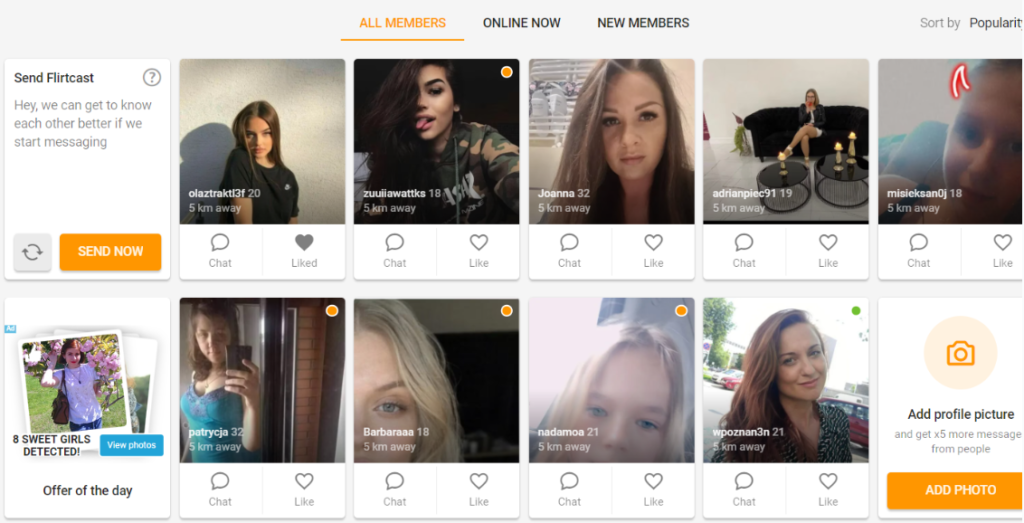 Together2Night dating website