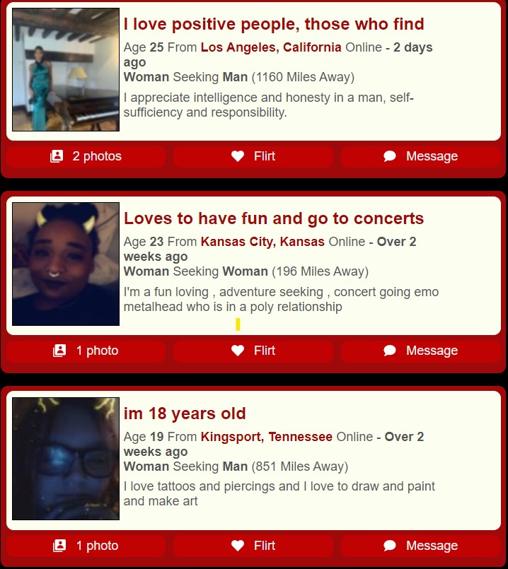 MetalHead Dating profiles