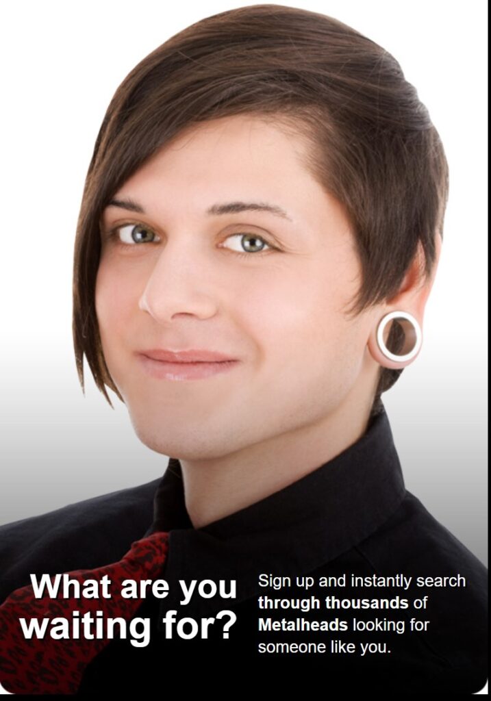 MetalHead Dating Profile