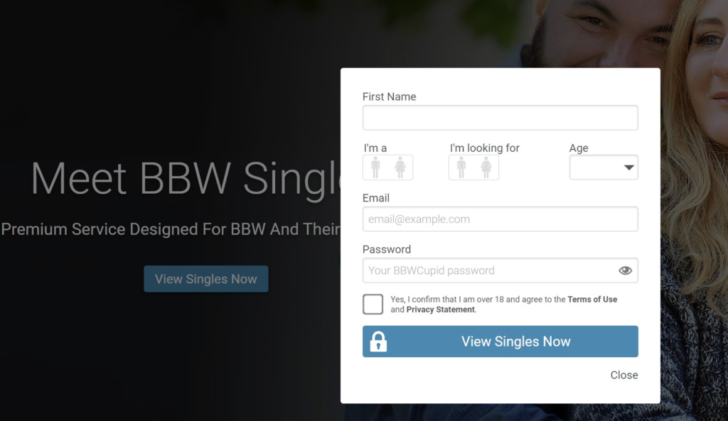 BBWCupid sign up