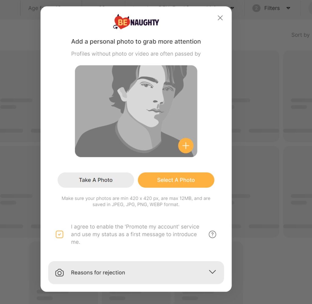 How To Register On BeNaughty?