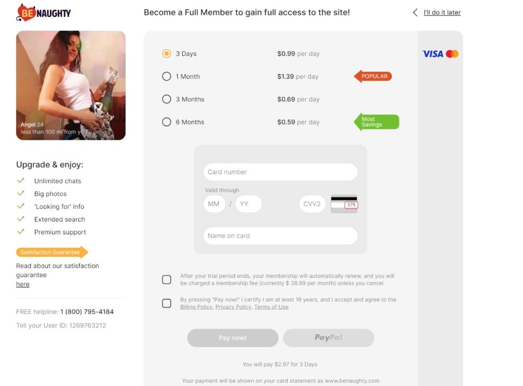 Paid Features And Pricing