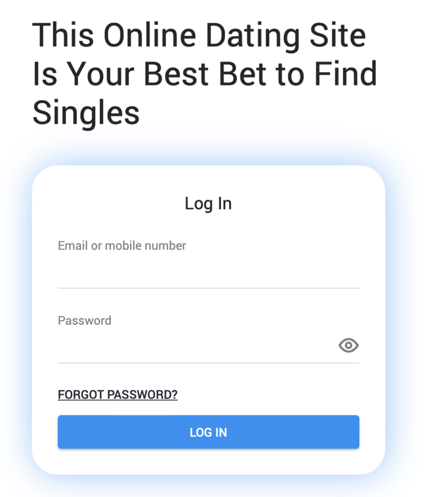 Signing Up And Creating A Profile