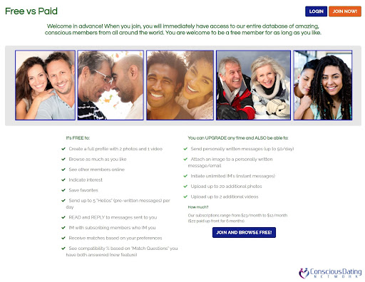 natural awakenings singles free paid features