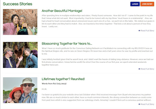 natural awakenings singles success stories