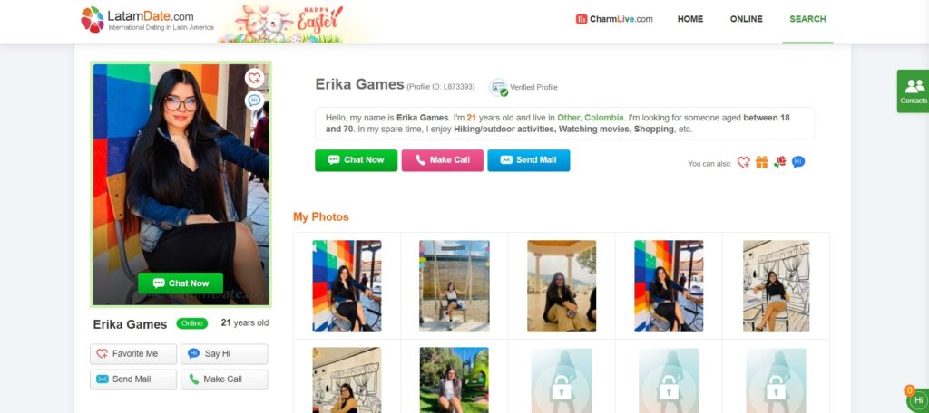 latamdate-woman-profile