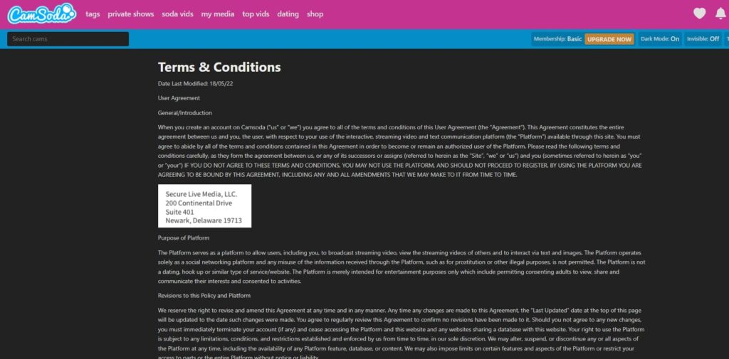 camsoda-terms-of-conditions